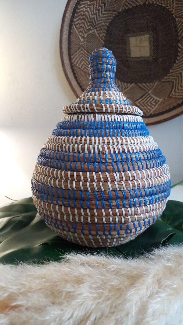 Boite de rangement / Bleu / L