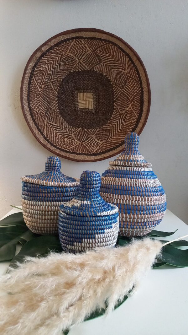 Boite de rangement / Bleu / L – Image 3
